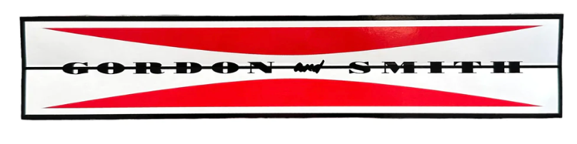 G&S Gordon & Smith Original Bar Logo - 10" Sticker