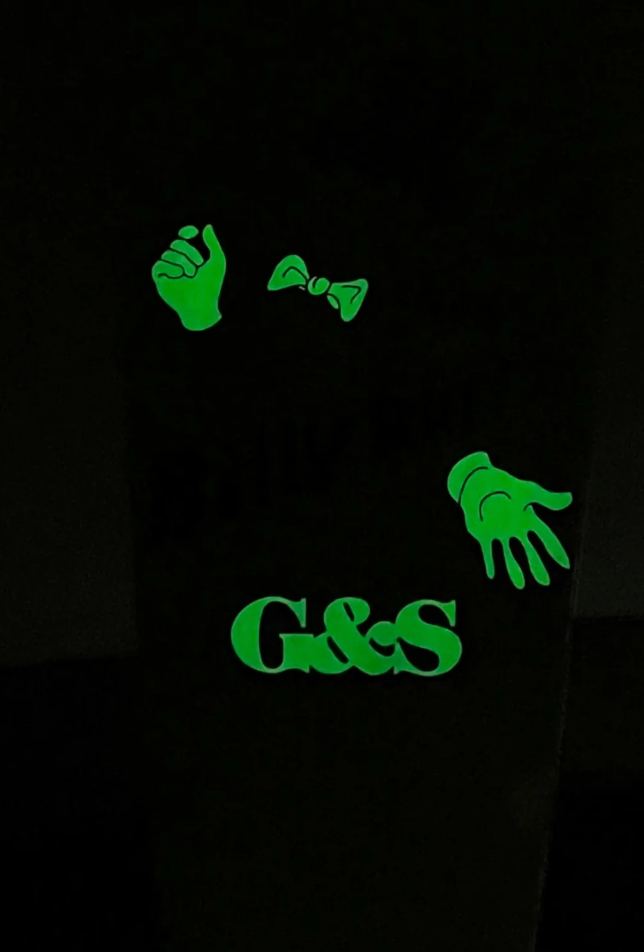 G&S Billy Ruff "Invisible Magician" - Yellow - Glow in the Dark Reissue Skateboard Deck