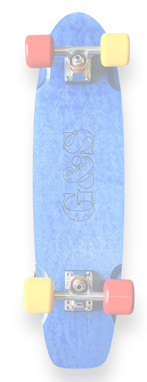 G&S 29" KT-4 Squaretail Flat Kick Complete Skateboard - Assorted Colors