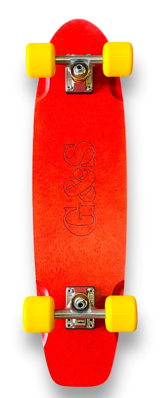 G&S 29" KT-4 Squaretail Flat Kick Complete Skateboard - Assorted Colors