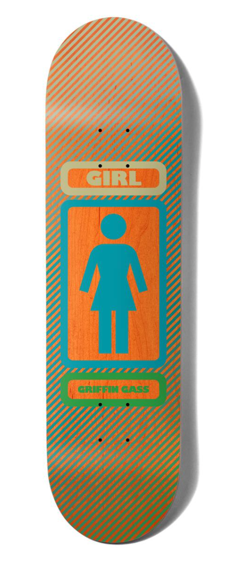 Girl Gass 93 Til 8.5 Skateboard Deck