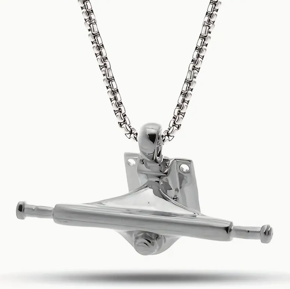 Skateboard Truck Necklace