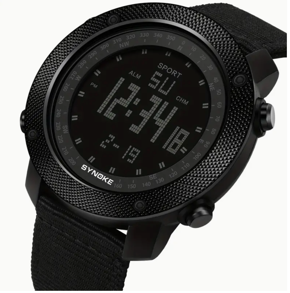 Luminous Screen Digital Military Watch
