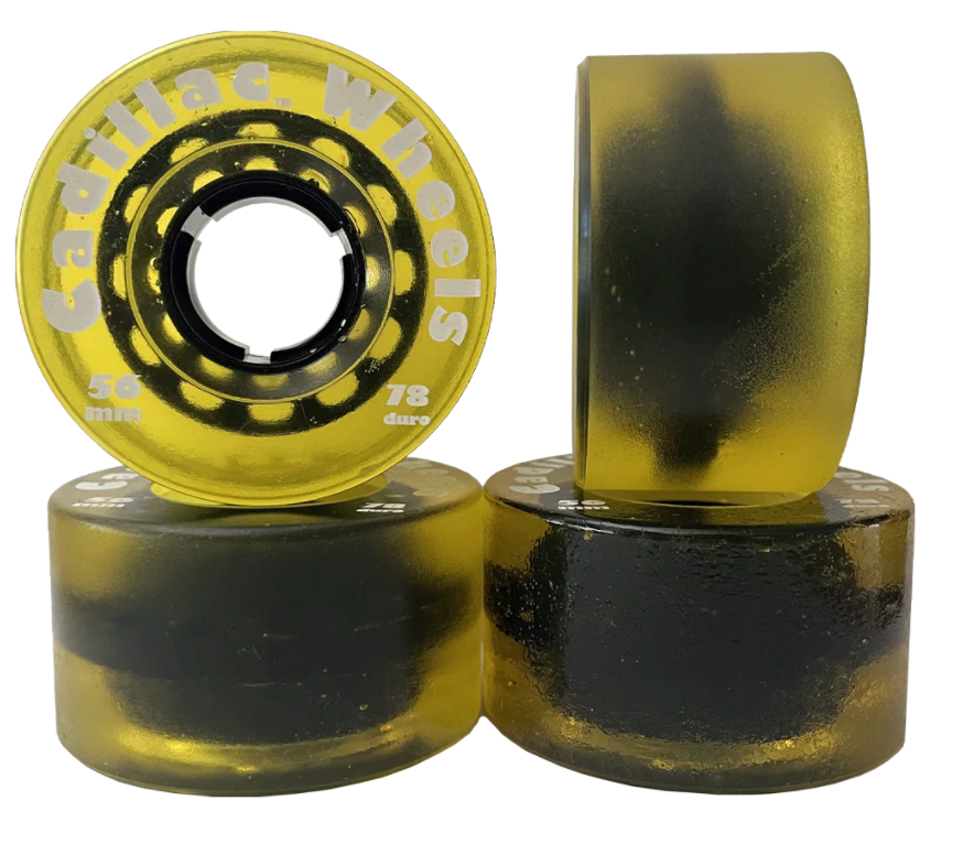 Cadillac Original 56MM/78A YELLOW skateboard wheels