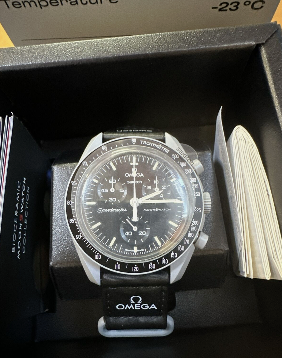 Omega X Swatch Mission To The Moonswatch Watch Authentic