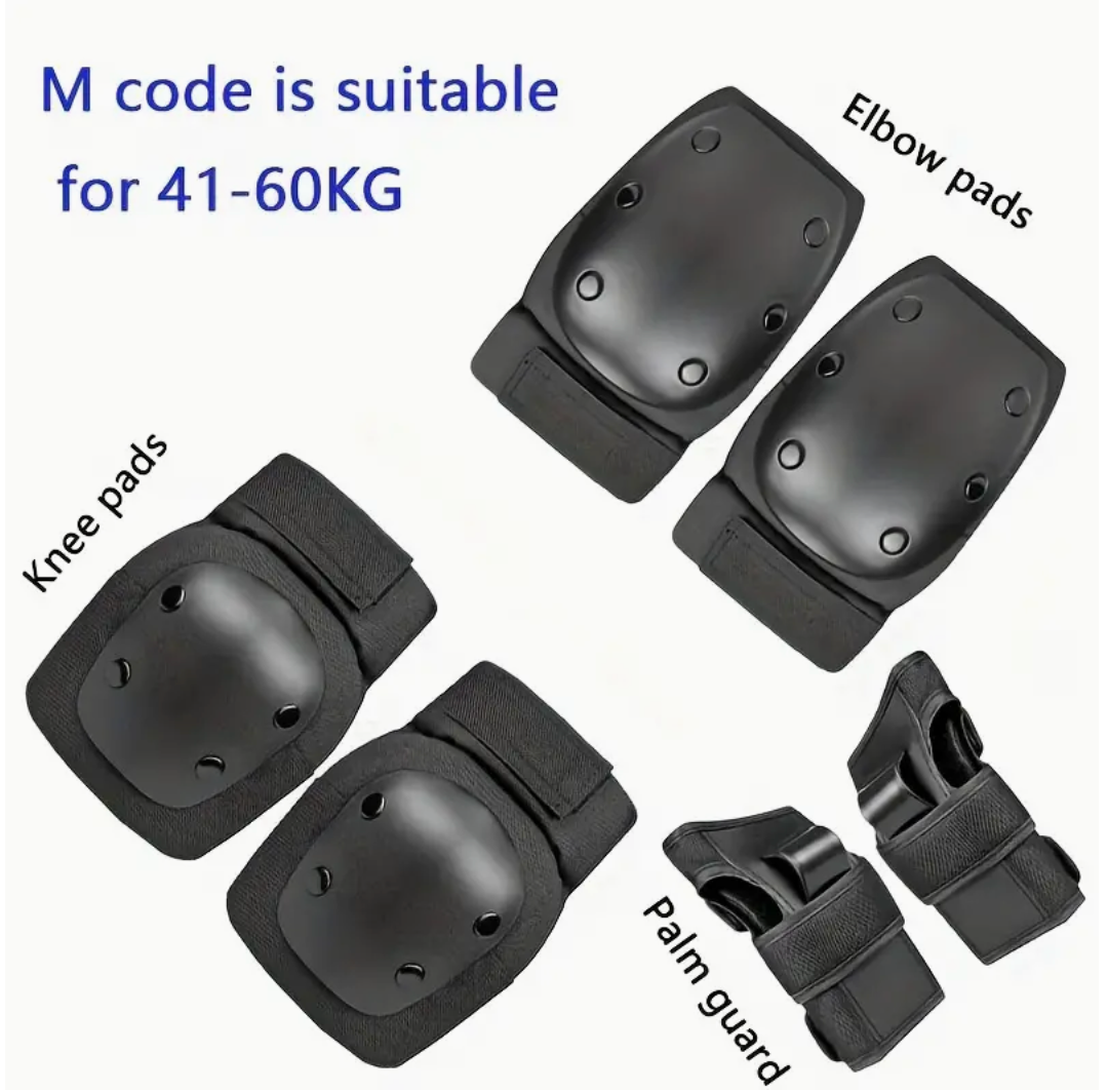 6-Piece Avivor Adult Skateboard & Skating Protective Gear Set