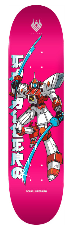 Powell Peralta Caballero Gundam Flight 8.5 Skateboard Deck