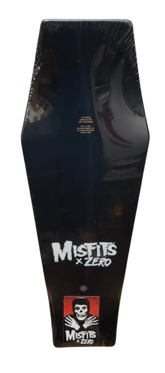 Zero x Misfits - EARTH A.D. COFFIN Skateboard Deck