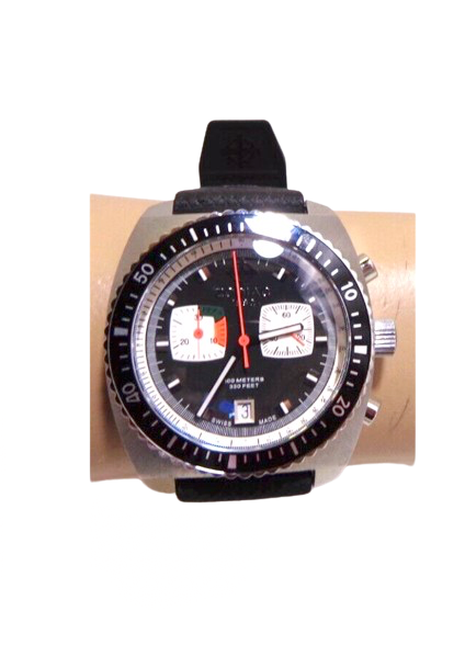 ZODIAC SEA DRAGON 1882 QUARTZ 100 METER/330FEET # Z03005 Wristwatch