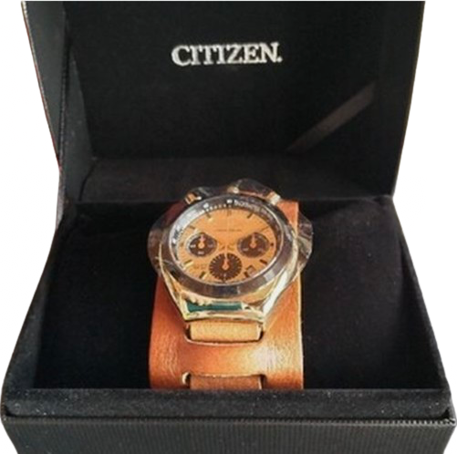 Citizen Tsuno Chrono bullhead "Once Upon A Time Hollywood" Red Monkey FS Wristwatch New