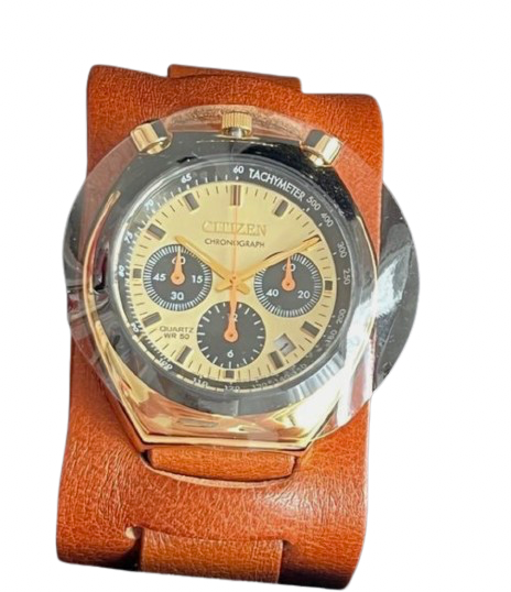 Citizen Tsuno Chrono bullhead "Once Upon A Time Hollywood" Red Monkey FS Wristwatch New
