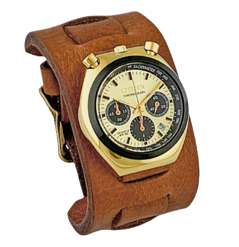 Citizen Tsuno Chrono bullhead "Once Upon A Time Hollywood" Red Monkey FS Wristwatch