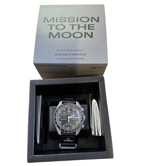 Omega X Swatch Mission To The Moonswatch Watch Authentic