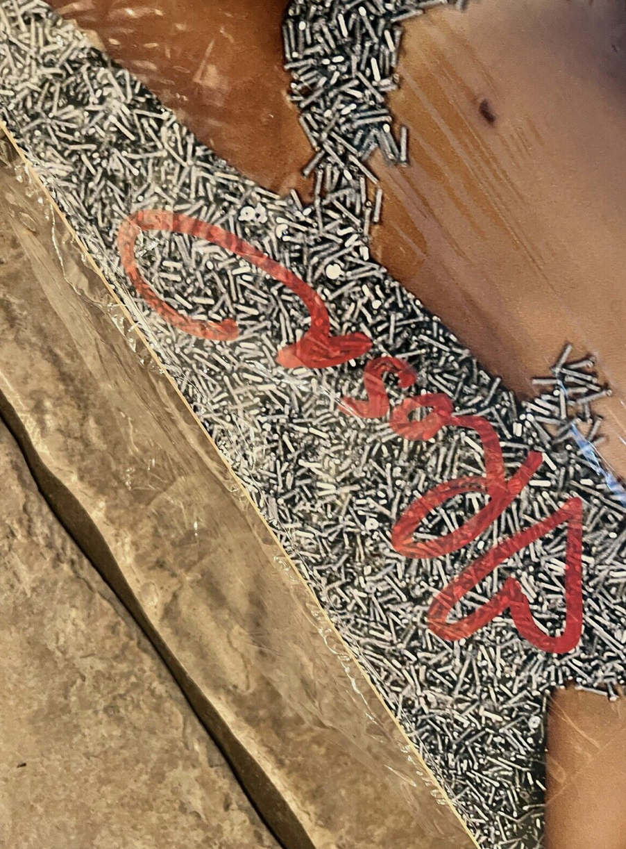 Shorty's Skateboard "Rosa Bolts" Signed Autograph by Rosa Limited Edition in Wrap