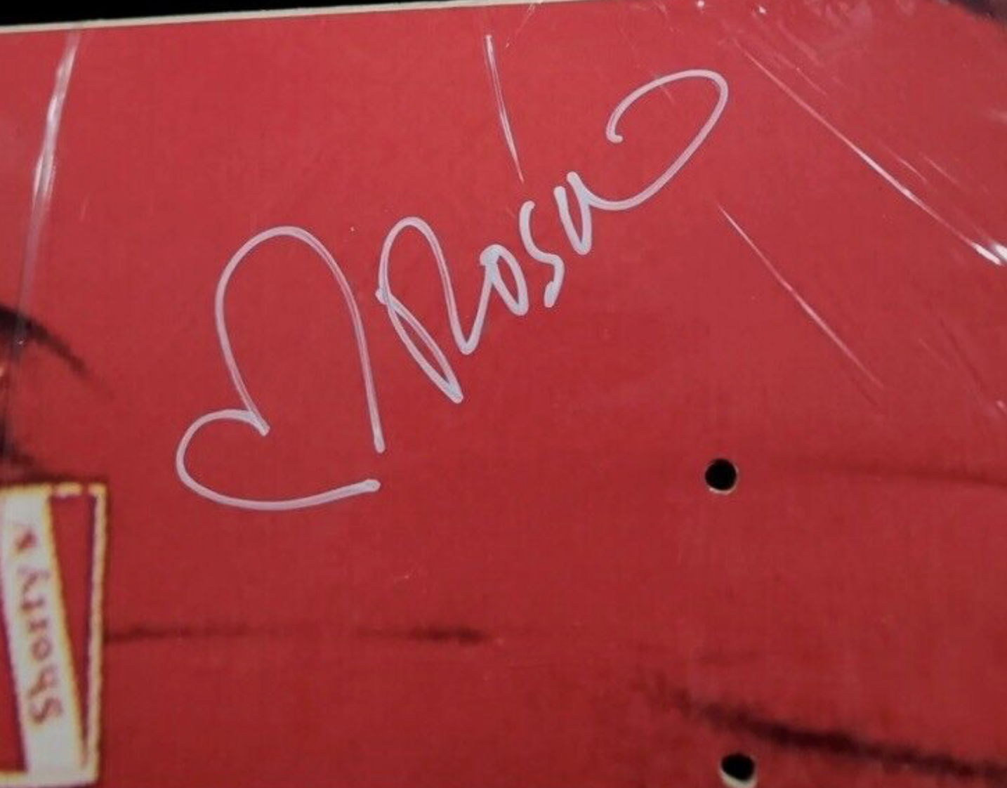 SHORTY'S Limited, Signed by ROSA 8" Big Brother Mag Cover Art Skateboard Deck