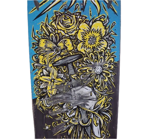 Street Plant "Five Year Anniversary" Mike Vallely Signed Skateboard Deck