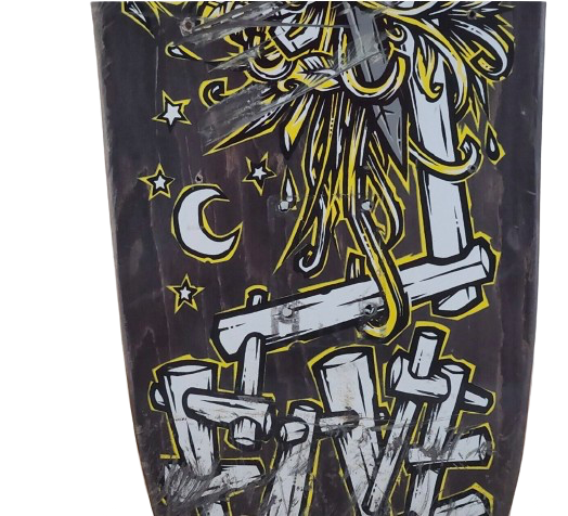 Street Plant "Five Year Anniversary" Mike Vallely Signed Skateboard Deck