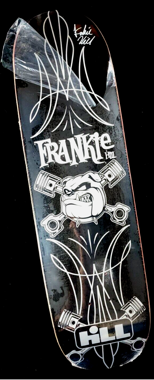 Frankie Hill Signed #14 of 50 Bones Brigade Skateboard deck