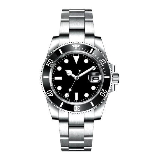 Submarine Style Tribute Luxury Diver Quartz  Movement Watch