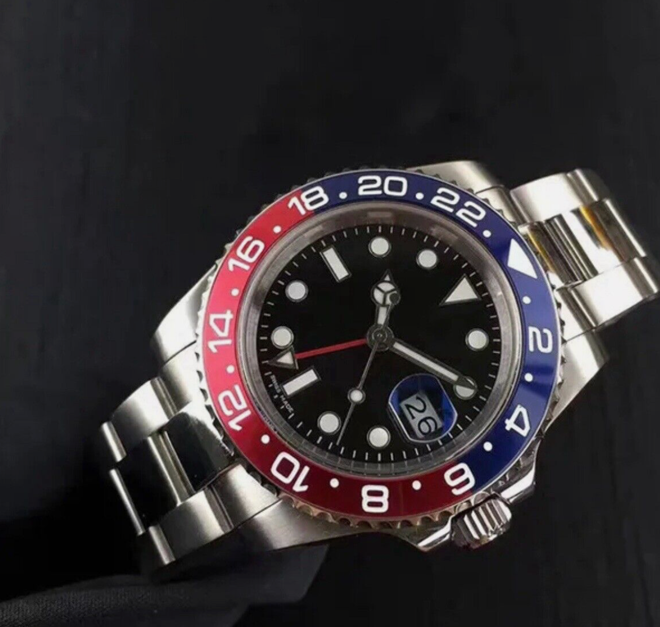 Luxury GMT Master II Oyster Bracelet 116710 Automatic Movement Watch - ALL options