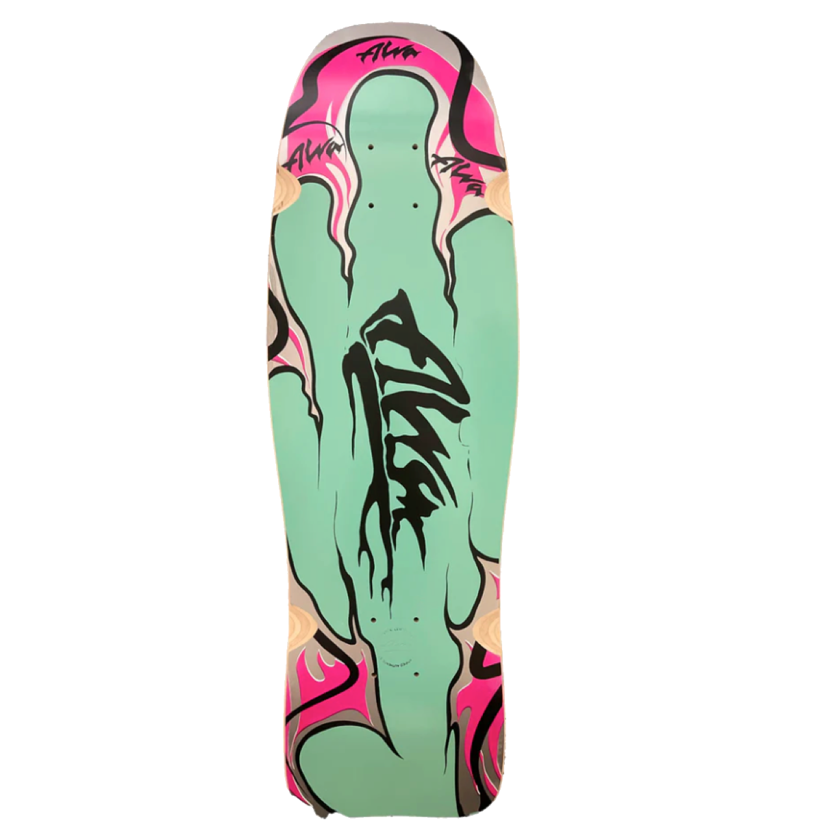 Alva MODERN AGRESSION FISH-AQUA Skateboard Deck