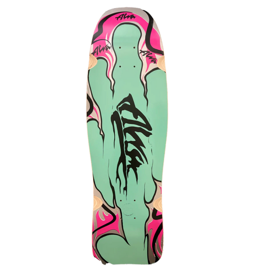 Alva MODERN AGRESSION FISH-AQUA Skateboard Deck