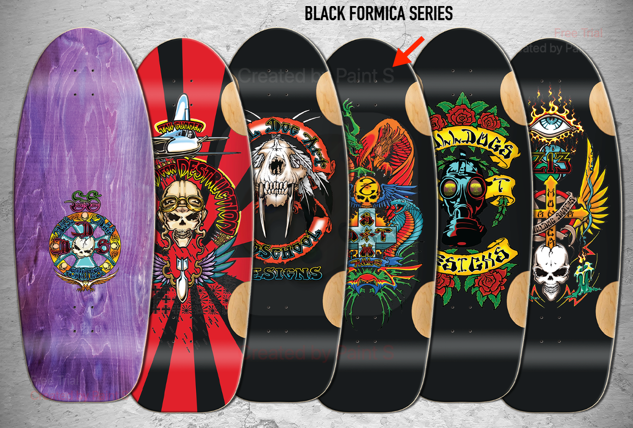 Bulldog Dragon Skateboard Deck PRE-ORDER