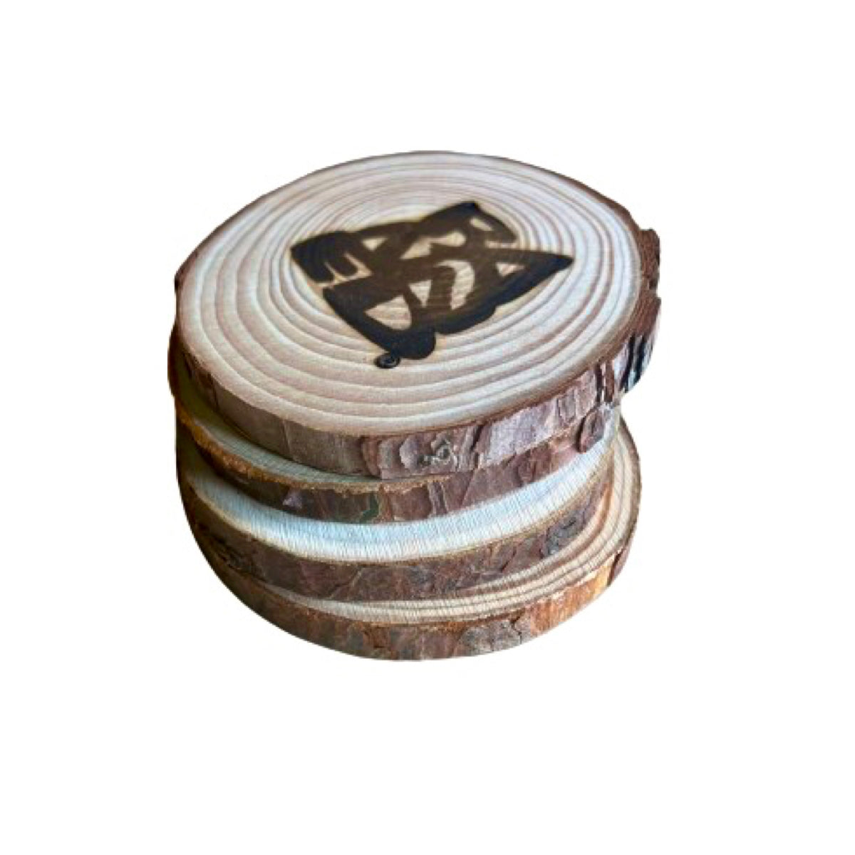 Coffee Wood Coasters (4)