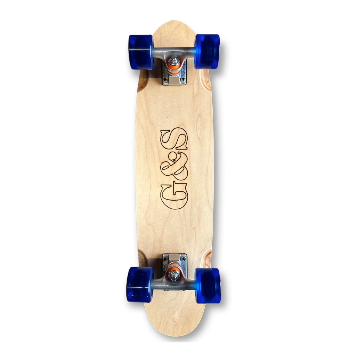 G&S 29" Warp 2 Round Tail - Natural complete Skateboard