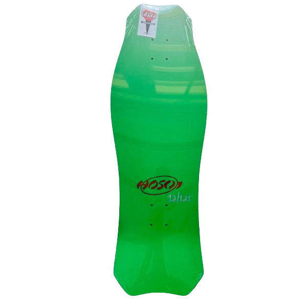 Hosoi Hammerhead Green fade Signed and Numbered Skateboard Deck