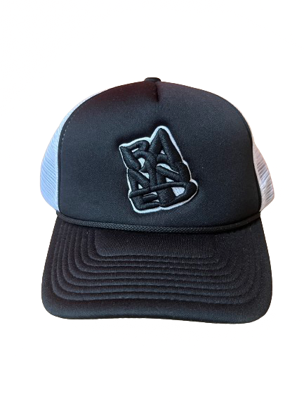 BANNED Stacked Logo Trucker Cap