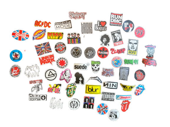 50 + Music Sticker Pack