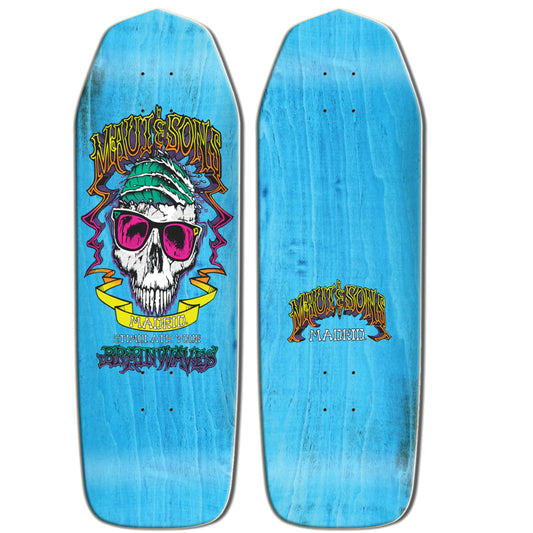 Madrid  x Maui & Sons Brainwave  Skateboard Deck