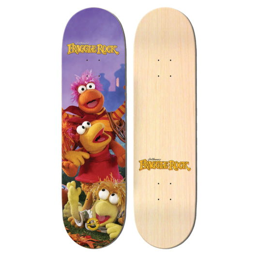 Madrid x Fraggle Rock Trio Skateboard  Deck