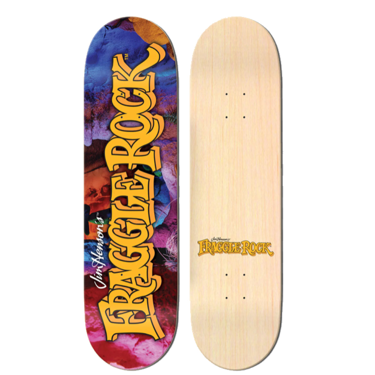 Madrid x Fraggle Rock Logo Skateboard Decks