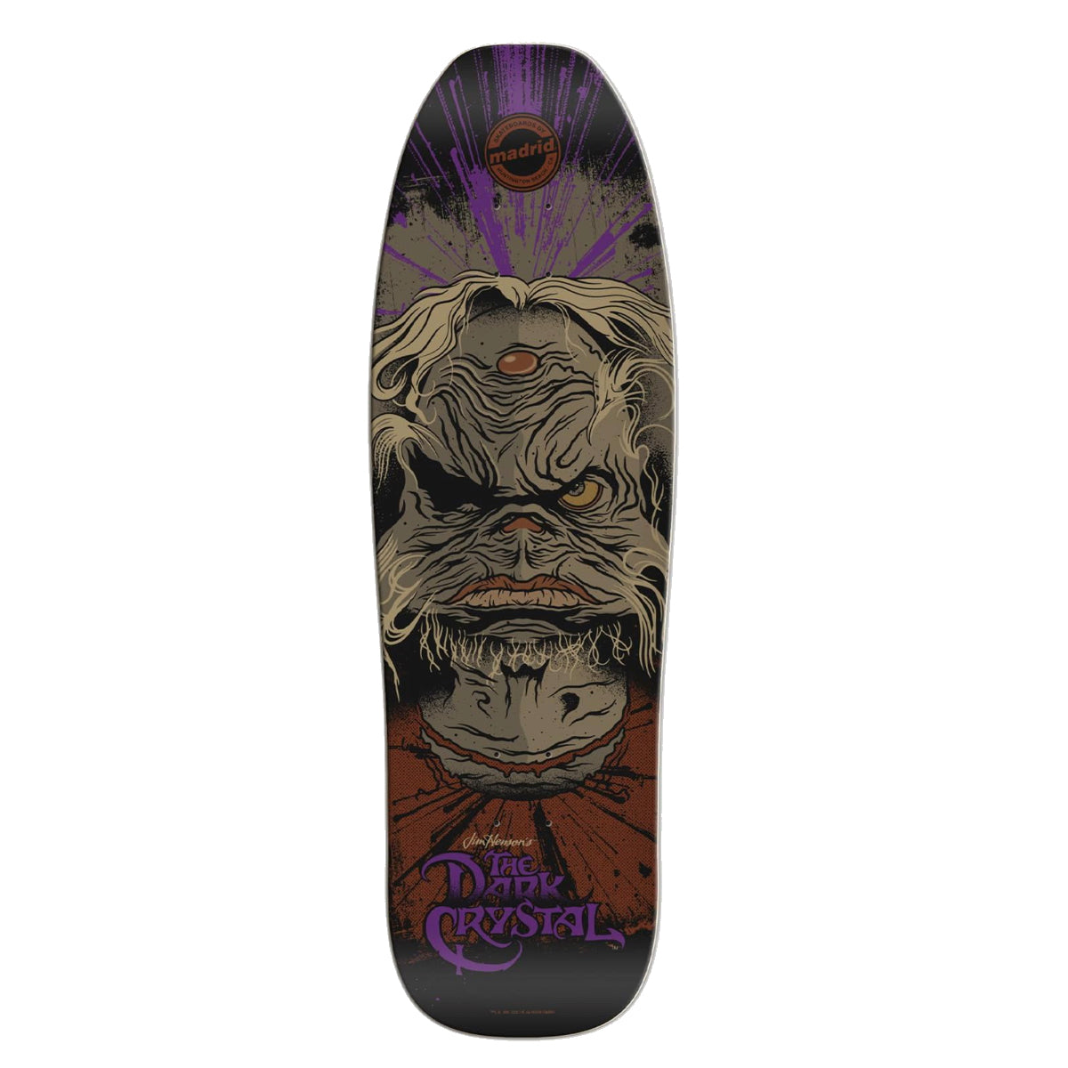 Madrid x Dark Chrystal AUGHRA Skateboard Deck