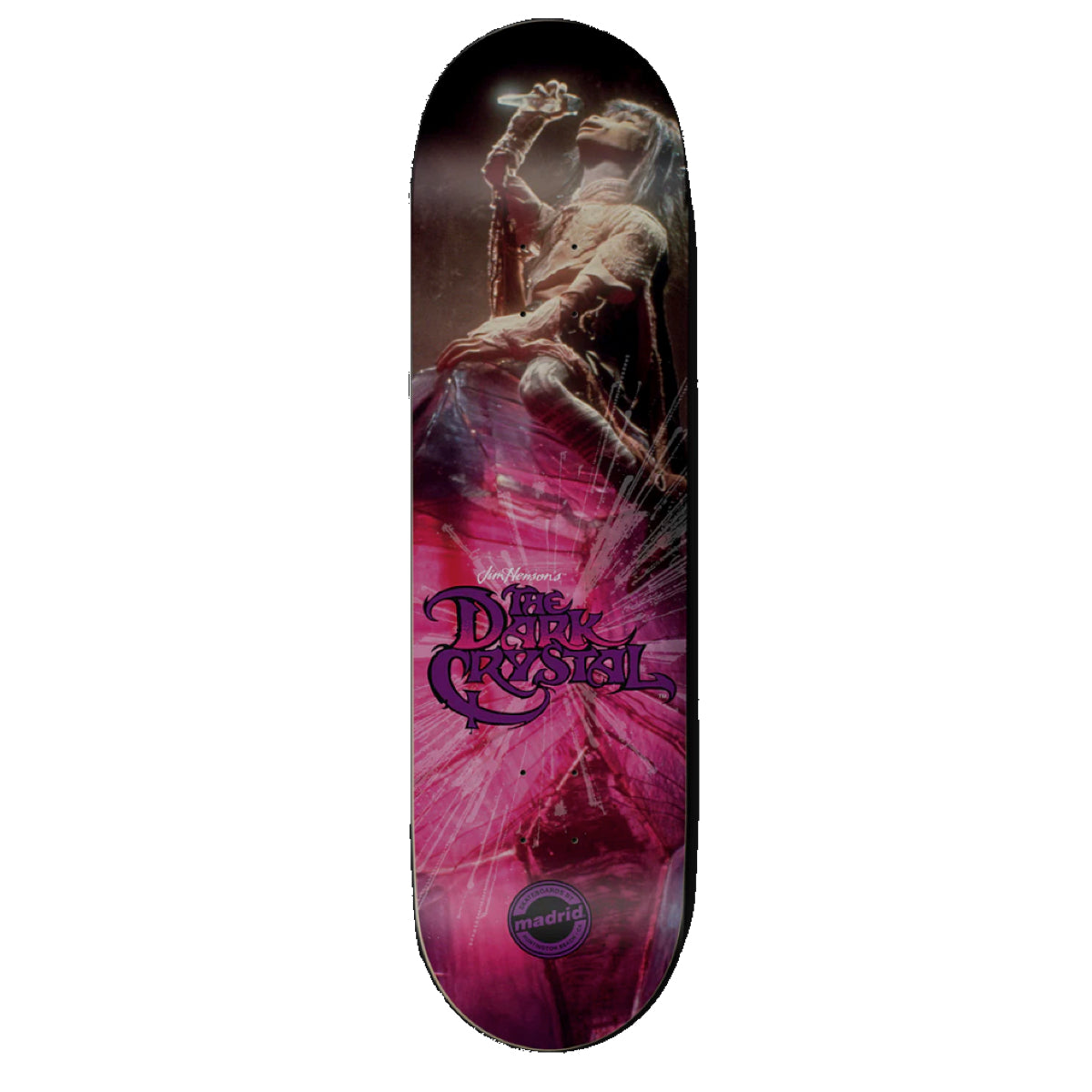 Madrid x Dark Chrystal Chrystal Skateboard Deck