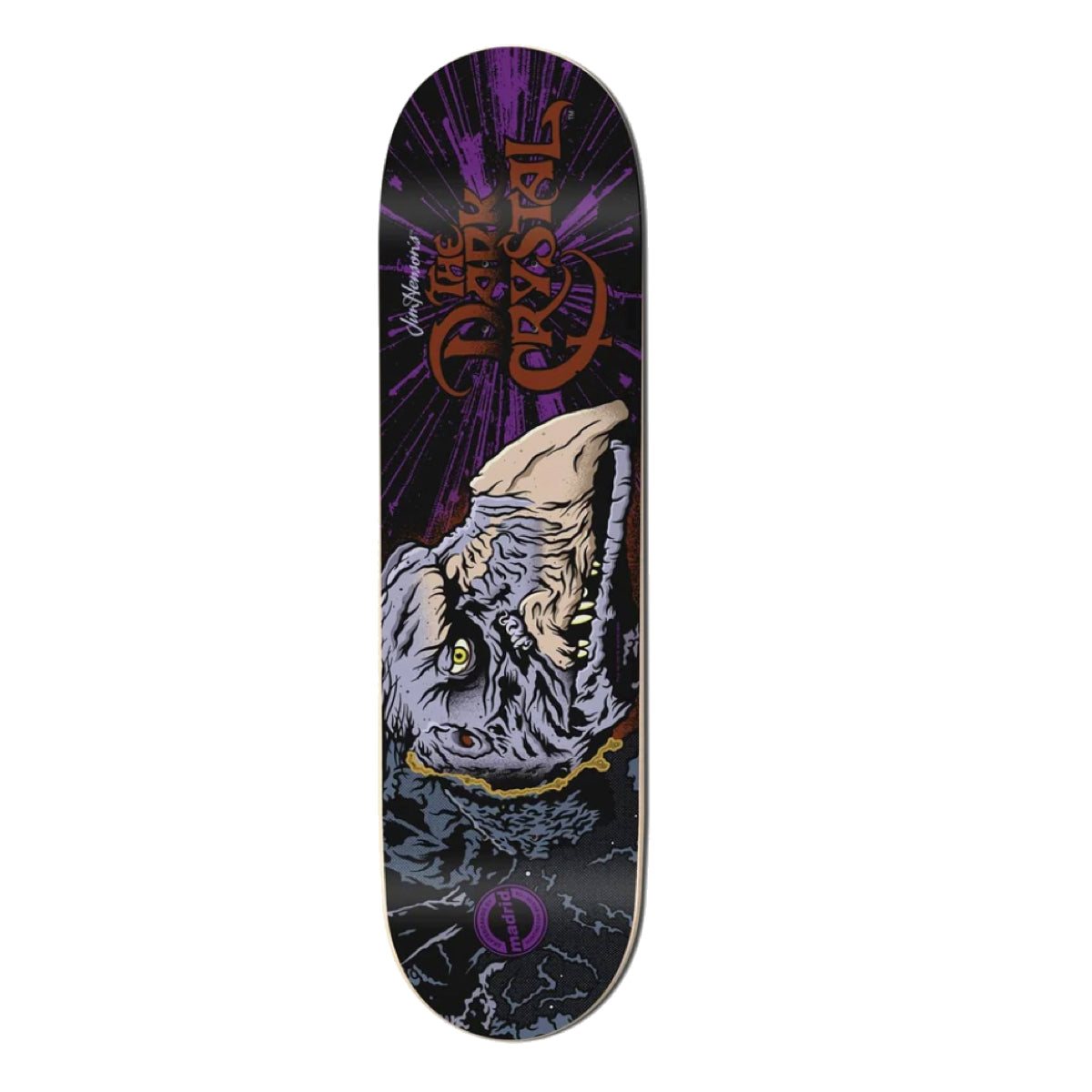 Madrid x Dark Chrystal Skeksis  Skateboard Deck