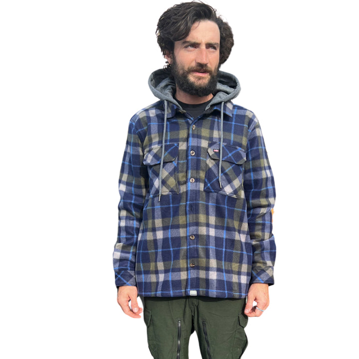 BANNED NASH Hooded Flannel