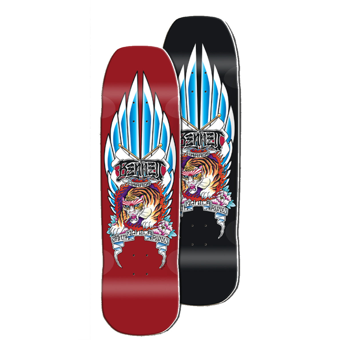 Santa Monica Airlines Bennett Harada Skateboard Deck