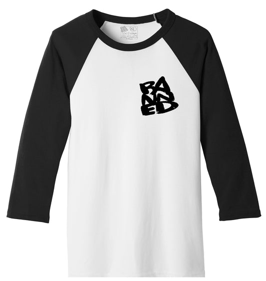 BANNED Stacked Game 3/4 Sleeve T-Shirt