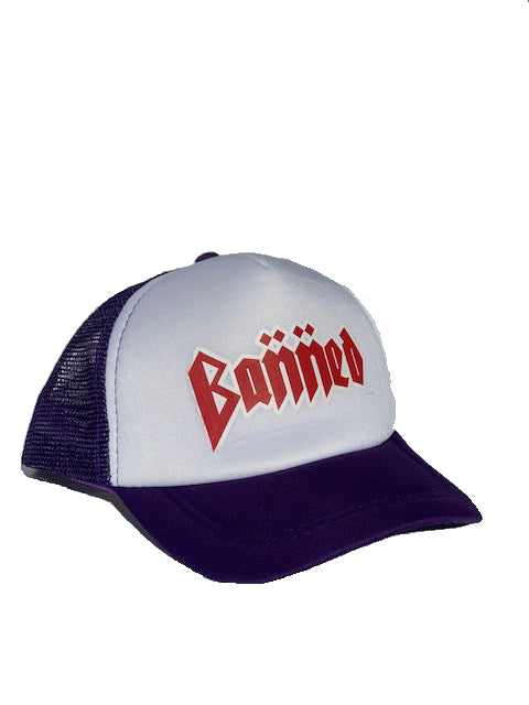 BANNED Metal Trucker Cap