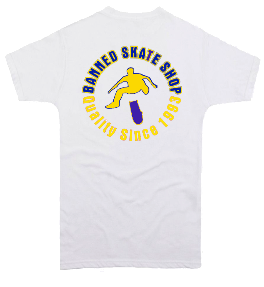 BANNED Quality Skateboarding T-shirt
