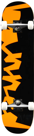 BANNED Tribute Orange Complete Skateboard