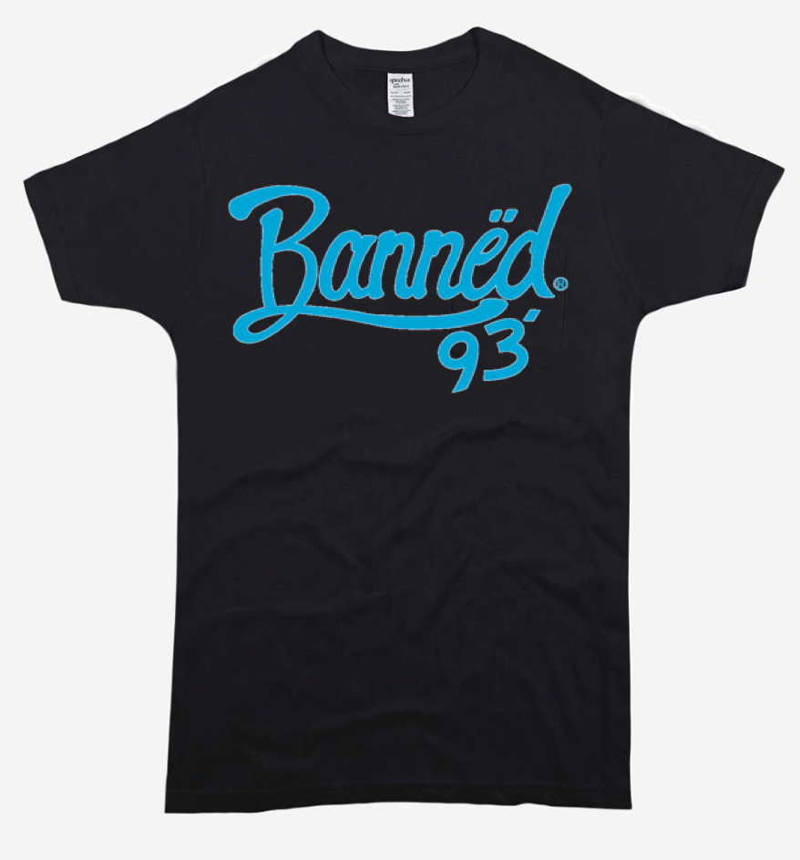 BANNED Script Front SS T-Shirt