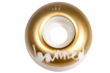Banned Tribute RED Skateboard wheels 100A ALL