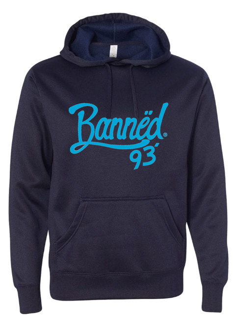 BANNED Script 93 Pullover Hoodie