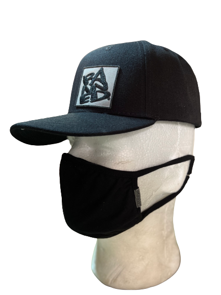 BANNED Black Adult Size Mask