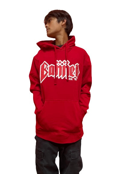 BANNED Metal Pullover Heavy Weight Hoodie