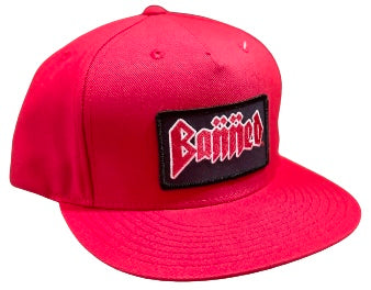 BANNED Metal Logo Hat